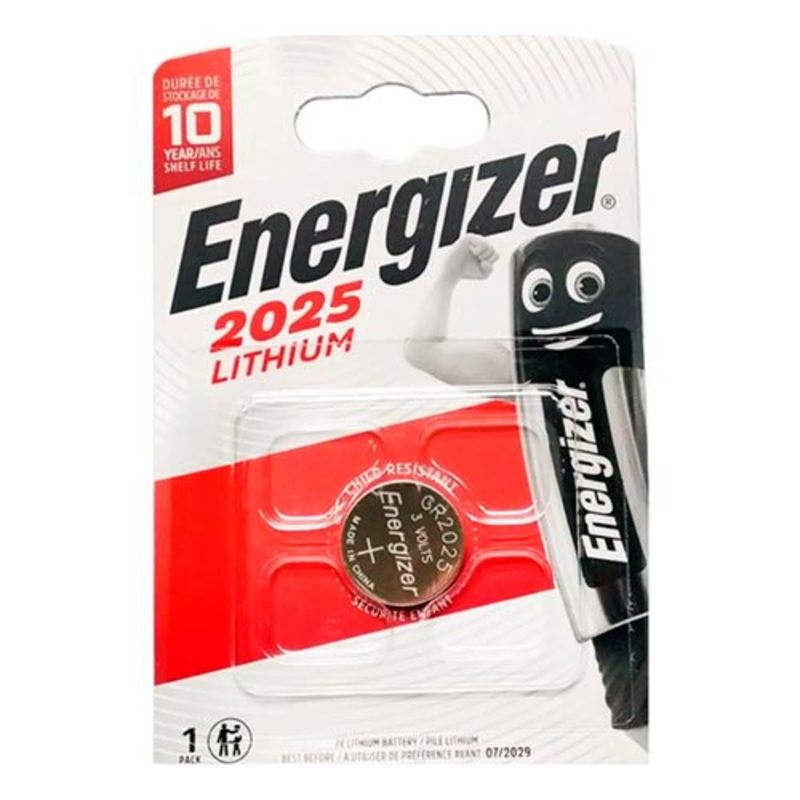Батарейка ENERGIZER CR2025 1BL (10)