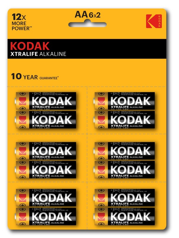 Батарейка KODAK LR06/12BL XTRALIFE Alkaline Отрывной (144)