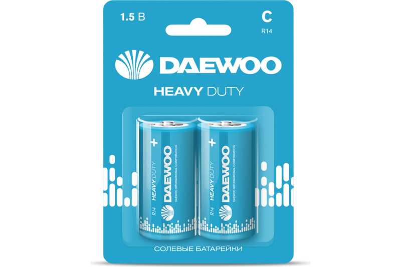 Батарейка DAEWOO R14/2BL Heavy Duty (2) (24)