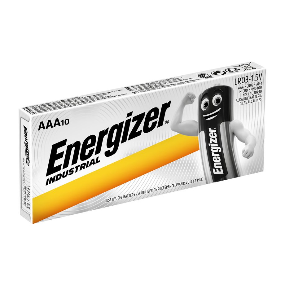 Бат. ENERGIZER LR03/10BOX INDUSTRIAL (60) Бат. ENERGIZER LR03/10BOX INDUSTRIAL (60)