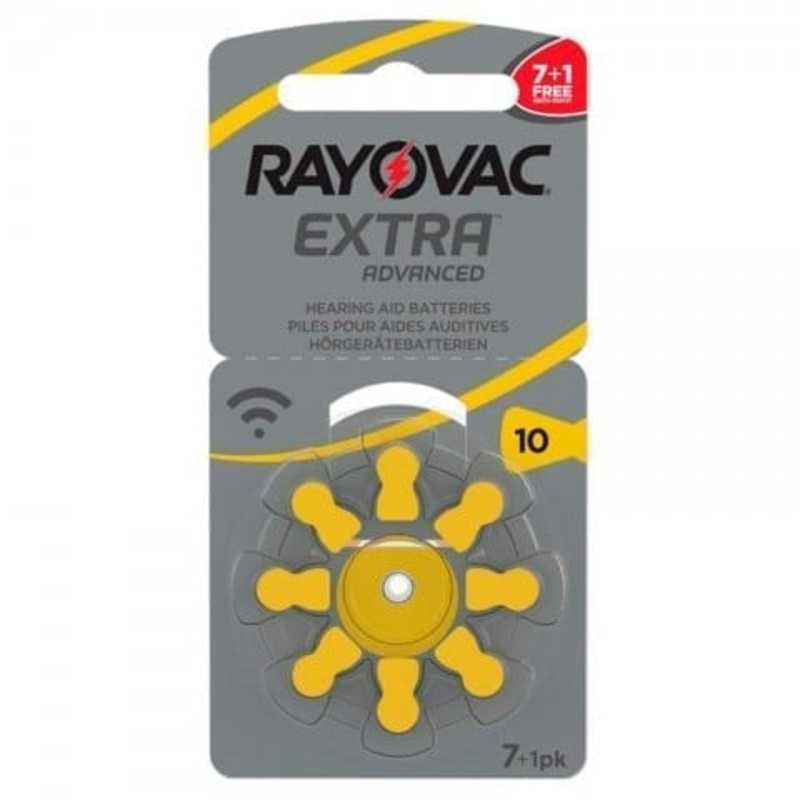 Батарейка RAYOVAC ZA10/(7+1)BL EXTRA (80) Батарейка RAYOVAC ZA10/(7+1)BL EXTRA (80)