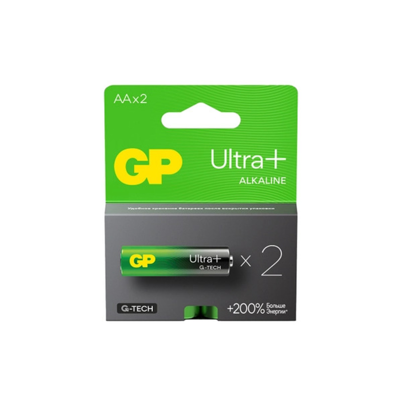 Батарейка GP LR6/2BL Ultra Plus (20)