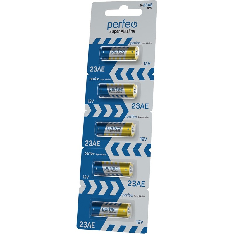 Батарейка Perfeo 23AE/5BL Super Alkaline (5) (70)