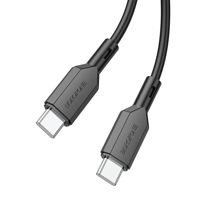 Кабель BOROFONE BX70 PD Type-C-Type-C/ 1m/ 60W/ Black
