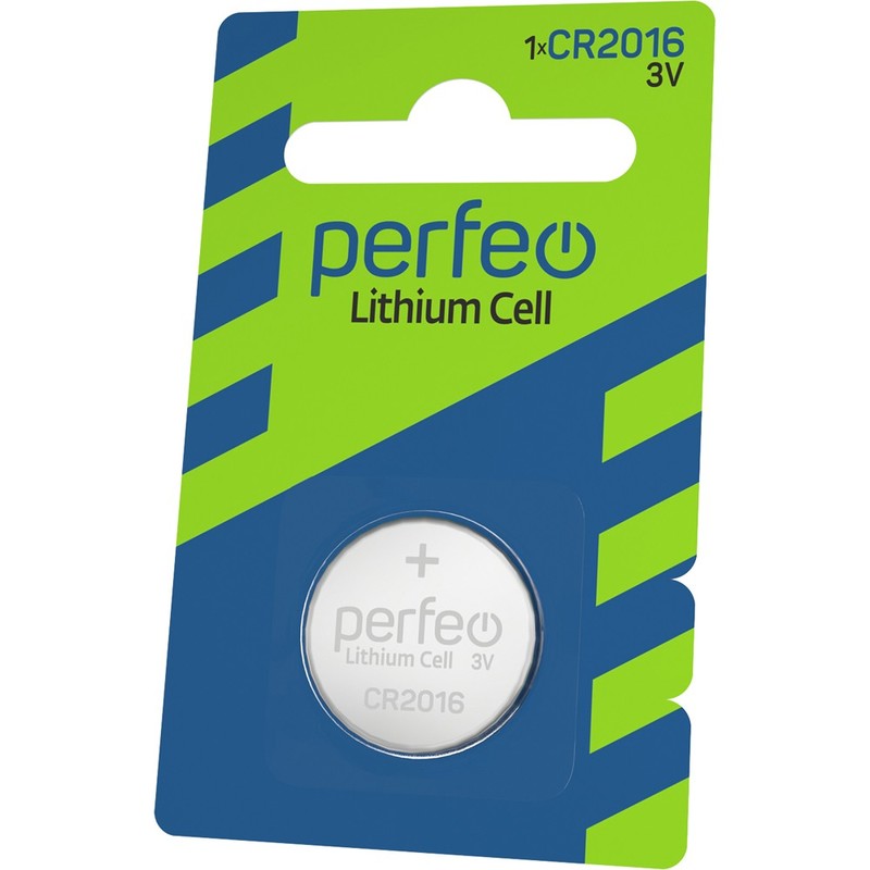 Батарейка Perfeo CR2016 1BL Lithium Cell (30)