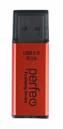 Perfeo USB 8GB E03 Red economy series
