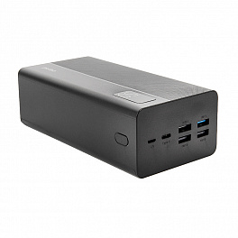 Аккумулятор Perfeo Powerbank MOUNTAINS 50000 mAh/PD + QC 3.0/Type-C/4 USB/Выход: 3A, max 22.5W/Black