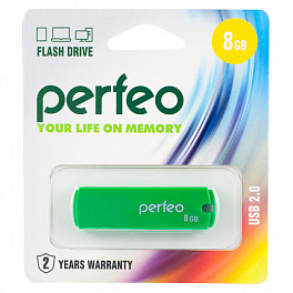 Flash Drive 8 Gb Perfeo C05 Green
