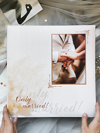 Фотоальбом на 500 фото 10х15 см с кармашками "Only Married"
