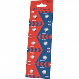 Батарейка Perfeo AG3 LR41(392A)/10BL Alkaline Cell (10)   (200)