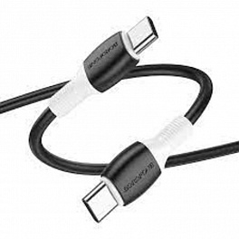 Кабель BOROFONE BX84 PD Type-C-Type-C/ 1m/ 60W/ Black