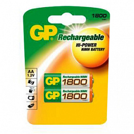 Аккумулятор GP Ni-MH (316/R6) 1800мАч 2*BL (20)