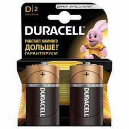 Батарейка DURACELL LR20/2BL MN1300 PLUS (20)