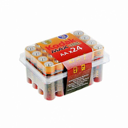 Батарейка KODAK LR06/24BOX plastic MAX Super Alkaline (24) (480)