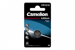 Батарейка Camelion CR1616/1BL  Lithium (10)