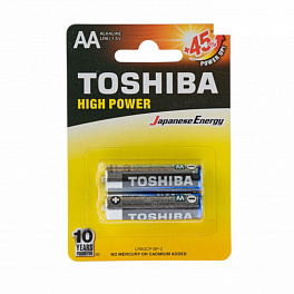 Батарейка Toshiba LR03/2BL High Power Alkaline (2) (24)