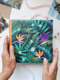Фотоальбом на 200 фото 10х15 см с кармашками "Belle Fleur"