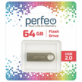 Perfeo USB 64GB M07 Metal Series