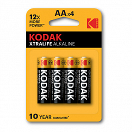 Батарейка KODAK LR06/4BL XTRALIFE Alkaline (80)