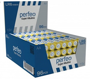 Батарейка Perfeo LR6/96BOX Super Alkaline НОВЫЙ ДИЗАЙН (96/384)