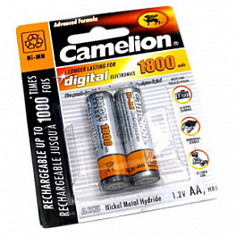 Аккумулятор Camelion R06 Ni-Mh (1800 mAh) B2 (24)