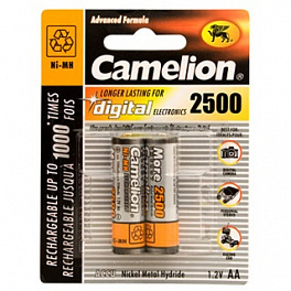 Аккумулятор Camelion R06 Ni-Mh (2500 mAh) B2 (24)