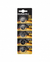Батарейка DURACELL CR2032/5BL (EU) (20/200)