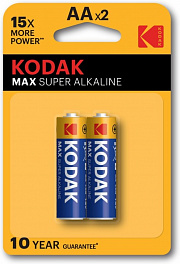 Батарейка KODAK LR06/2BL MAX Super Alkaline (40)