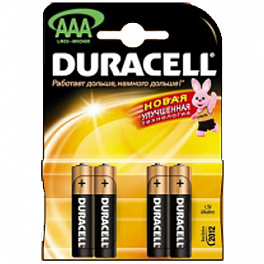 Бат. DURACELL MN2400/LR03 NEW BL-4 (40/120)
