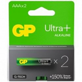 Батарейка GP LR 03 2BL Ultra Plus (20)