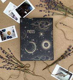 Фотоальбом  100 фото 10х15, пластик листы "zodiac" Зодиак FA 100.015