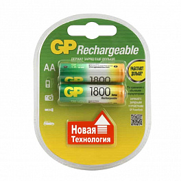 Аккумулятор GP R 06 1800mAh/2BL Пластик (2) (20)