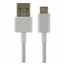 Кабель PERFEO USB2.0 A вилка - Micro USB вилка, 2.1А, белый, 0,8 м., бокс (U4009) (60)
