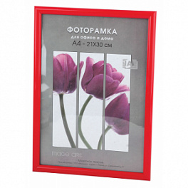 Рамка Радуга красный 21х30 (25) 