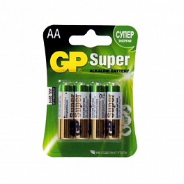 Батарейка GP LR 06 4BL Super (40) (320)