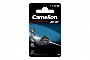 Батарейка Camelion CR1632/1BL  Lithium (10)